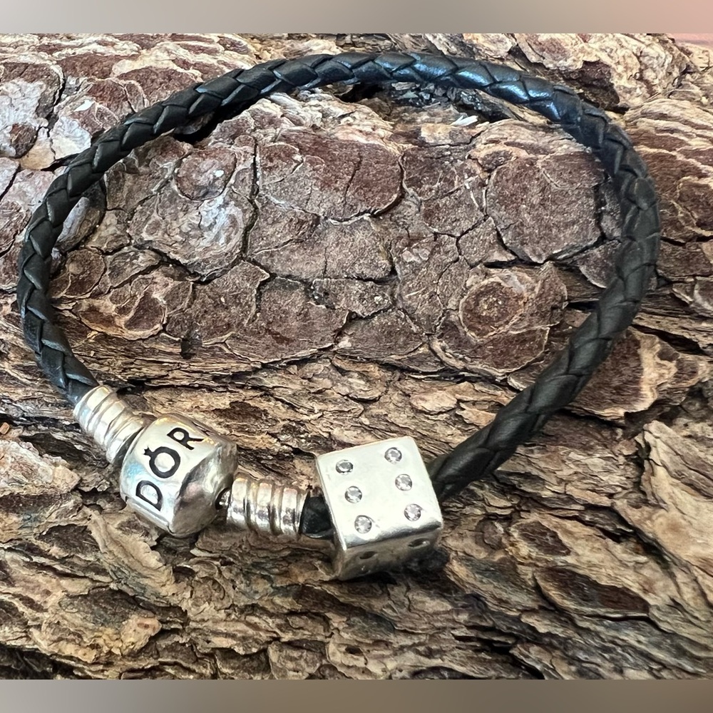 Authentic Pandora Sparkling Lucky Dice Charm Bead Las Vegas Zirconia 925